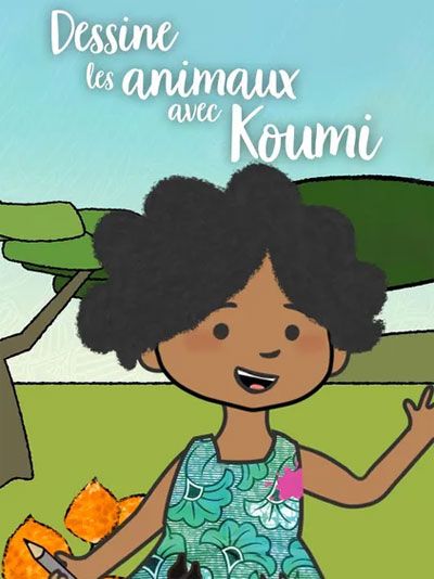 Affiche de la série Dessine les animaux avec Koumi (2022) de Mathilde Menet. Voir Dessine les animaux avec Koumi en streaming / torrent sur meilleurs-films.fr