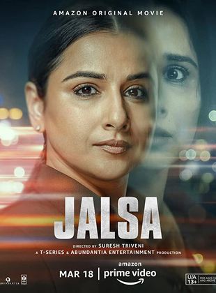 Affiche du film Jalsa (2022) de Suresh Triveni. Voir Jalsa en streaming / torrent sur meilleurs-films.fr