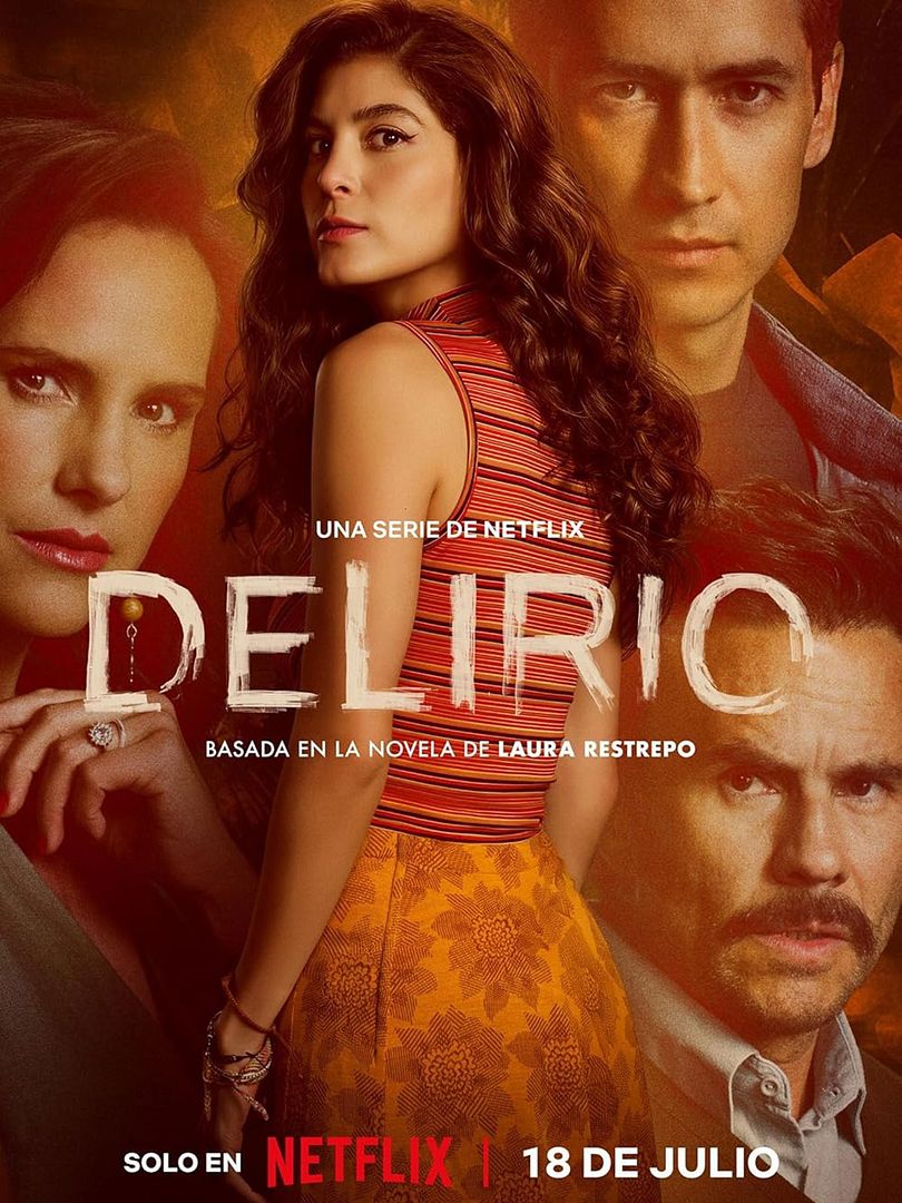 Affiche de la série Delirio (2025) de Juan Pablo Raba Affiche de la série Delirio (2025) de Juan Pablo Raba. Voir Delirio en streaming / torrent sur meilleurs-films.fr