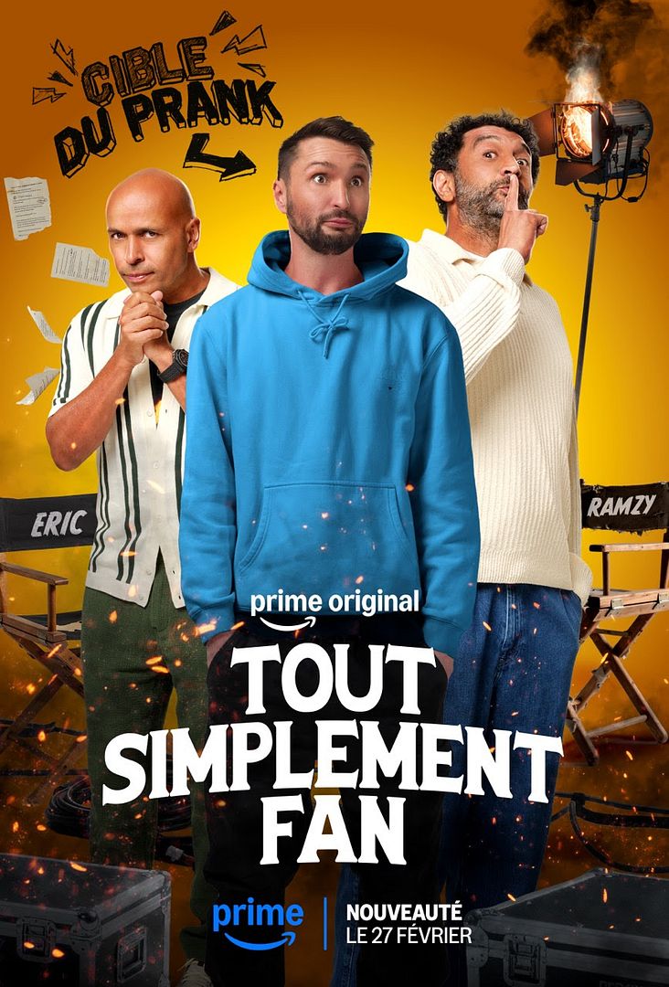Affiche de la série Tout Simplement Fan (2026) de Eric Judor. Voir Tout Simplement Fan en streaming / torrent sur meilleurs-films.fr