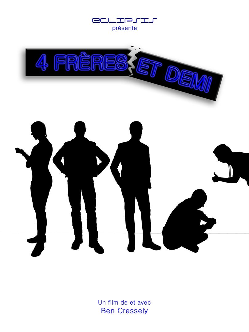 Affiche du court métrage 4 Frères Et Demi (2021) de Ben Cressely. Voir 4 Frères Et Demi en streaming / torrent sur meilleurs-films.fr