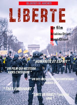 Affiche du film Liberté – Blouses blanches (2021) de Ariakina Ettori. Voir Liberté – Blouses blanches en streaming / torrent sur meilleurs-films.fr