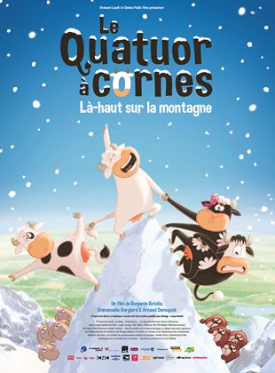 Affiche du film Le Quatuor à cornes Là-haut sur la montagne (2020) de Benjamin Botella. Voir Le Quatuor à cornes Là-haut sur la montagne en streaming / torrent sur meilleurs-films.fr