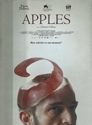 Affiche du film Apples (2020) de Christos Nikou. Voir Apples en streaming / torrent sur meilleurs-films.fr