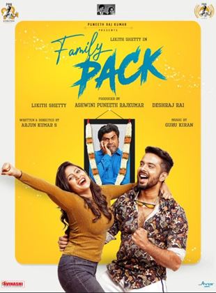 Affiche du film Family Pack (2022) de S Arjun Kumar. Voir Family Pack en streaming / torrent sur meilleurs-films.fr