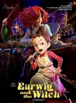 Affiche du film Aya et la sorcière (2020) de Goro Miyazaki.