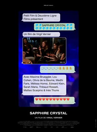 Affiche du film Sapphire Crystal (2020) de Virgil Vernier. Voir Sapphire Crystal en streaming / torrent sur meilleurs-films.fr