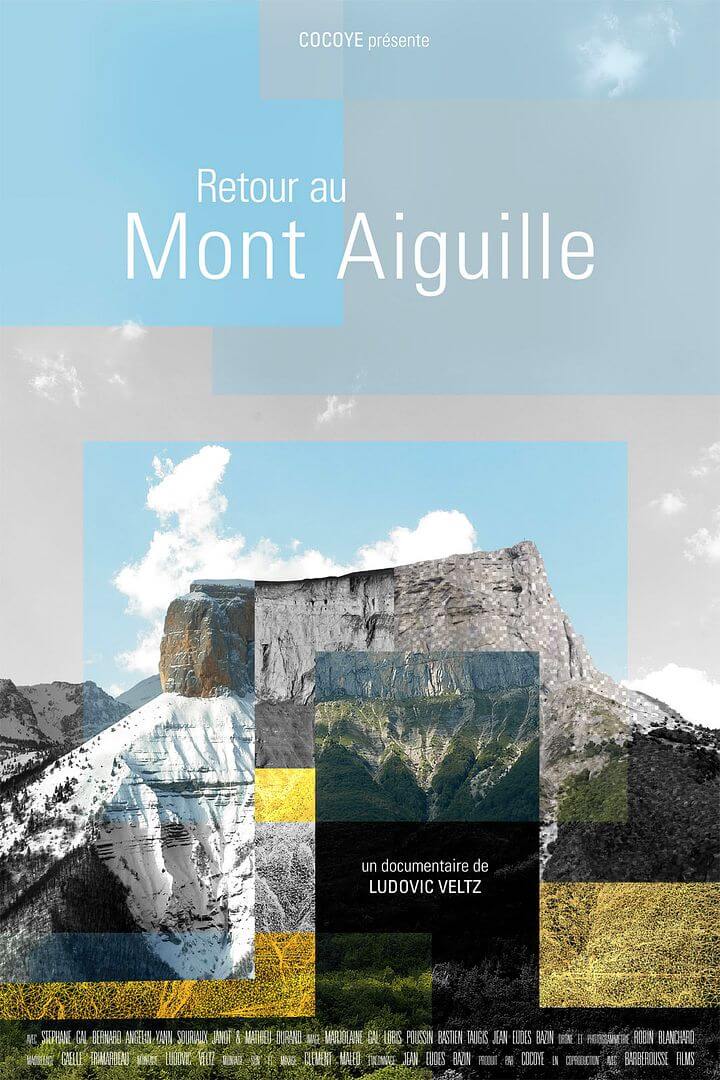Affiche du court métrage Retour au mont Aiguille (2025) de Ludovic Veltz. Voir Retour au mont Aiguille en streaming / torrent sur meilleurs-films.fr
