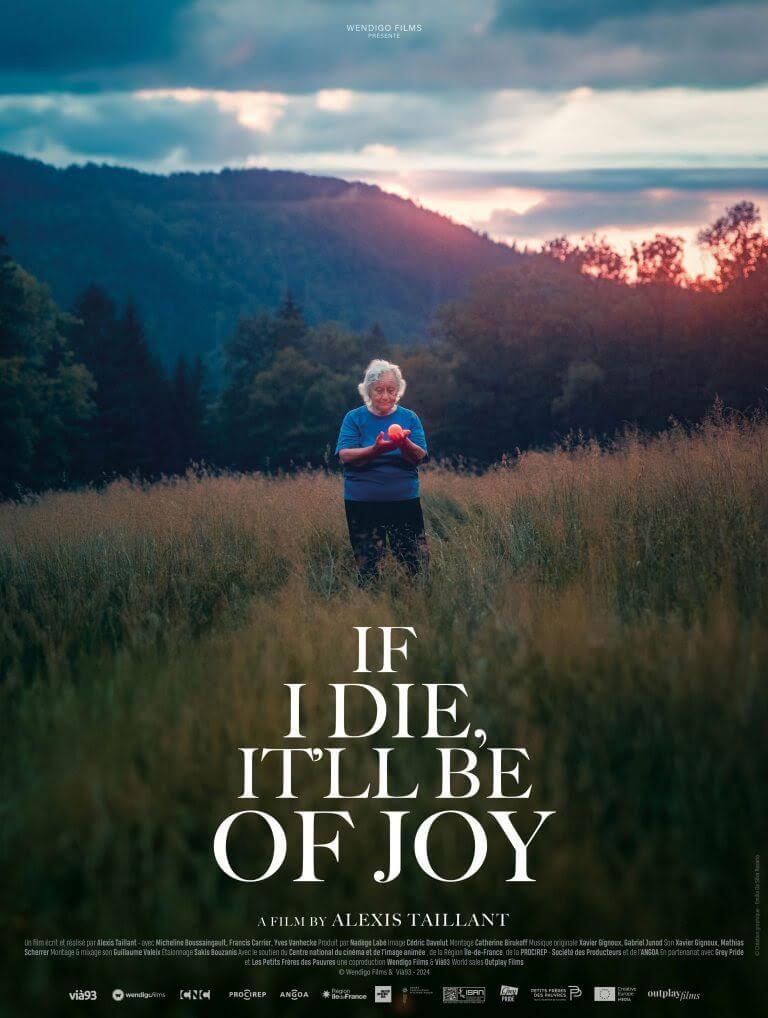 Affiche du film Si je meurs, ce sera de joie (2024) de Alexis Taillant Affiche du film Si je meurs, ce sera de joie (2024) de Alexis Taillant. Voir Si je meurs, ce sera de joie en streaming / torrent sur meilleurs-films.fr
