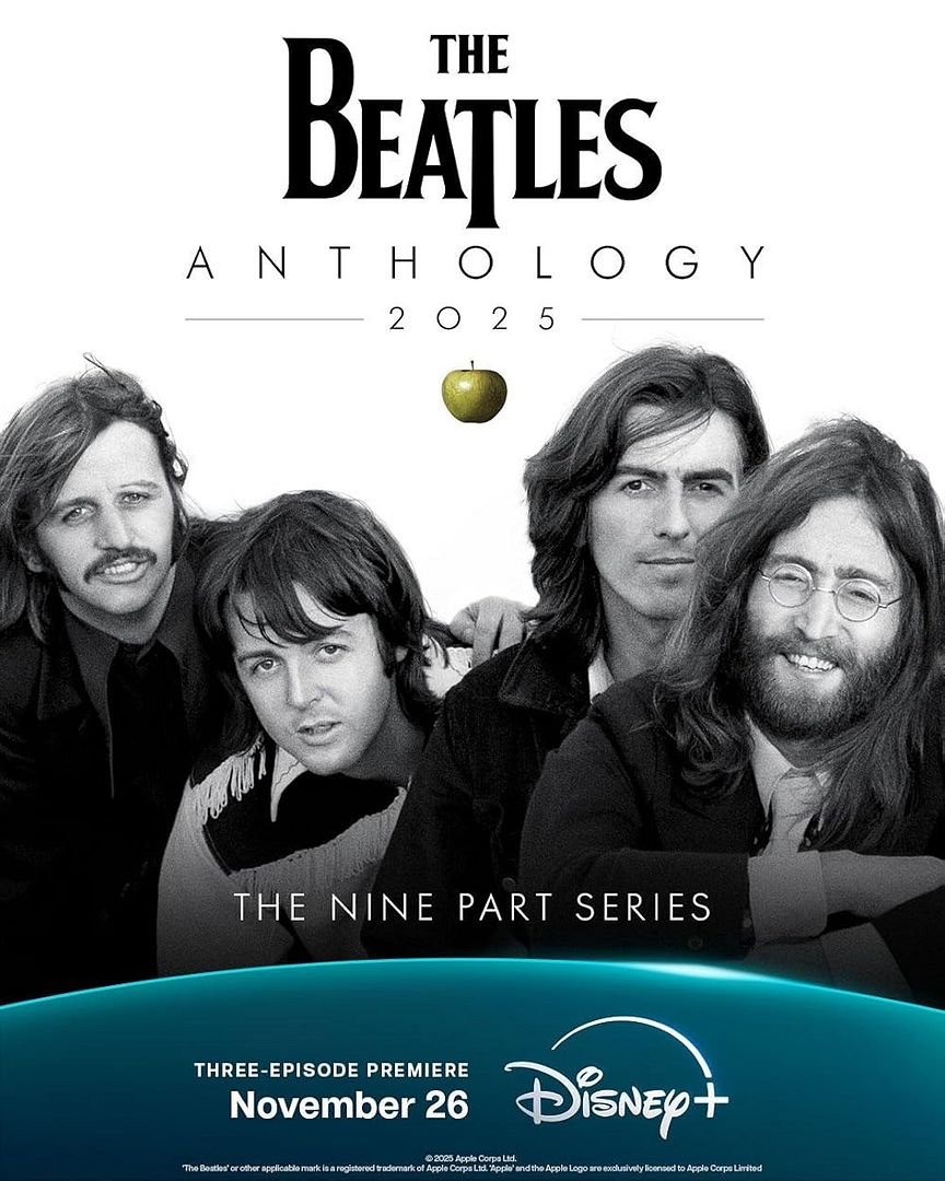 Affiche de la série The Beatles Anthology (2025) de Peter Jackson. Voir The Beatles Anthology en streaming / torrent sur meilleurs-films.fr
