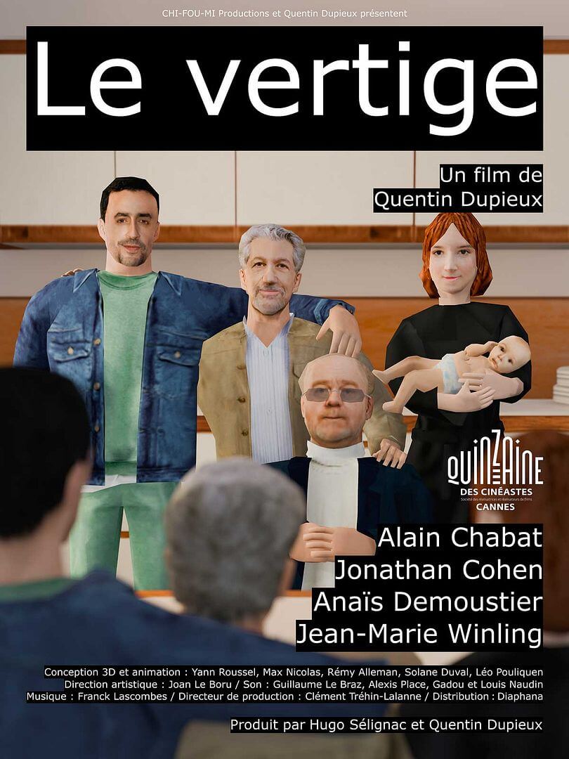 Affiche du film Le Vertige (2026) de Quentin Dupieux