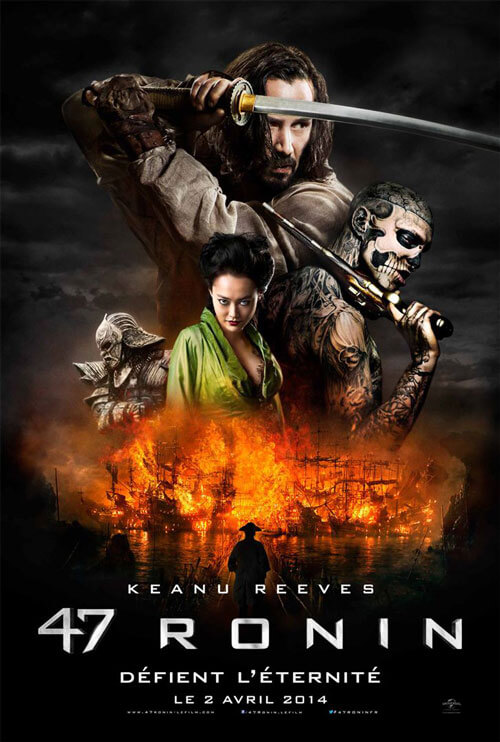 Affiche du film 47 Ronin (2014) de Carl Rinsch. Voir 47 Ronin en streaming / torrent sur meilleurs-films.fr