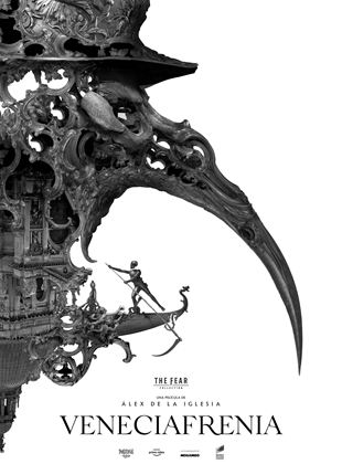 Affiche du film Veneciafrenia (2021) de Álex de la Iglesia. Voir Veneciafrenia en streaming / torrent sur meilleurs-films.fr