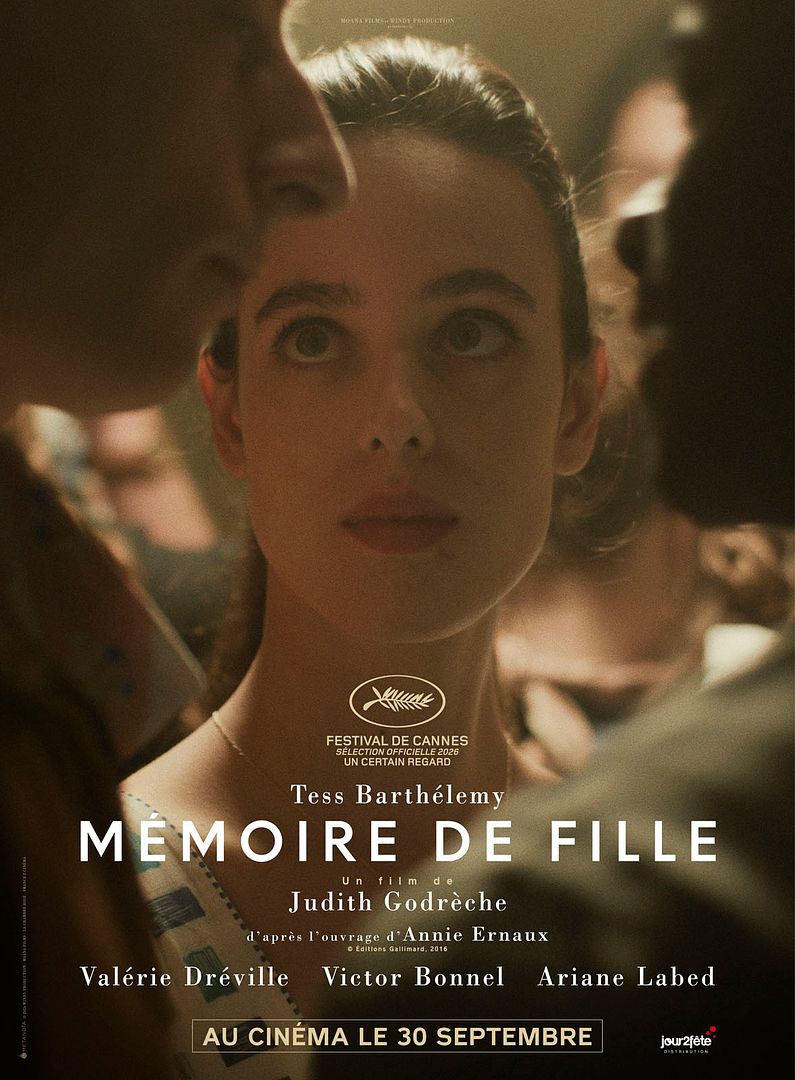 Affiche du film Mémoire de fille (2026) de Judith Godrèche