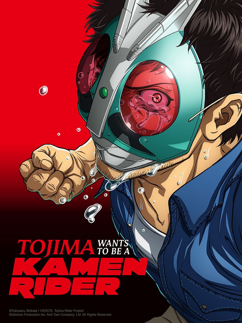 Affiche de la série Tojima Wants to Be a Kamen Rider (2025) de . Voir Tojima Wants to Be a Kamen Rider en streaming / torrent sur meilleurs-films.fr