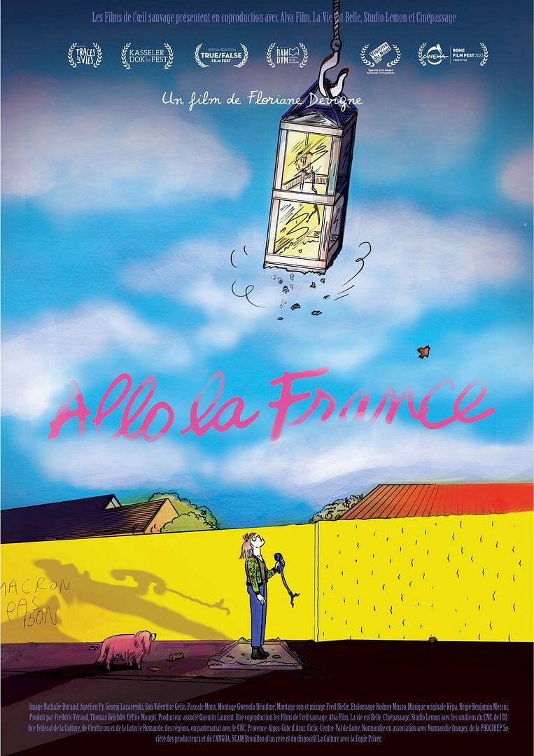 Affiche du film Allo la France (2023) de Floriane Devigne