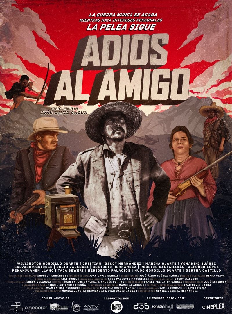 Affiche du film Adios Amigo (2024) de Iván D. Gaona Affiche du film Adios Amigo (2024) de Iván D. Gaona. Voir Adios Amigo en streaming / torrent sur meilleurs-films.fr