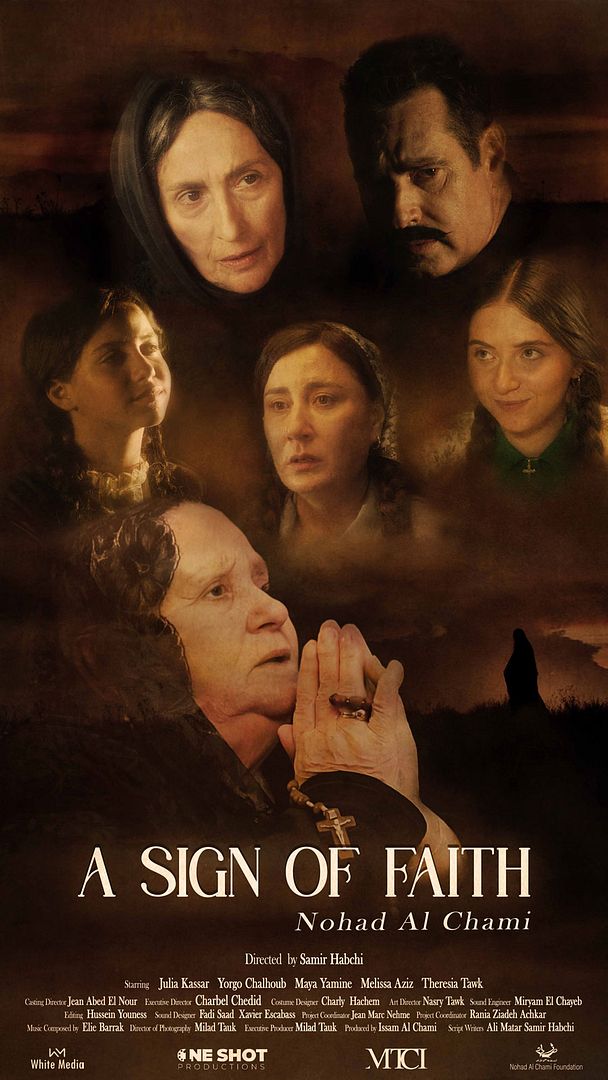 Affiche du film Nohad Al Chami : Un signe de foi (2025) de Samir Habchi. Voir Nohad Al Chami : Un signe de foi en streaming / torrent sur meilleurs-films.fr