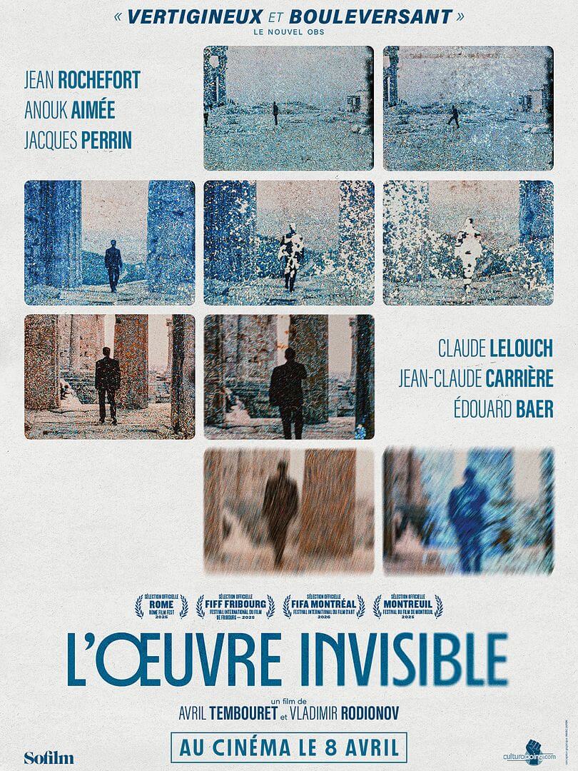Affiche du film L&rsquo;Oeuvre invisible (2025) de Avril Tembouret. Voir L&rsquo;Oeuvre invisible en streaming / torrent sur meilleurs-films.fr