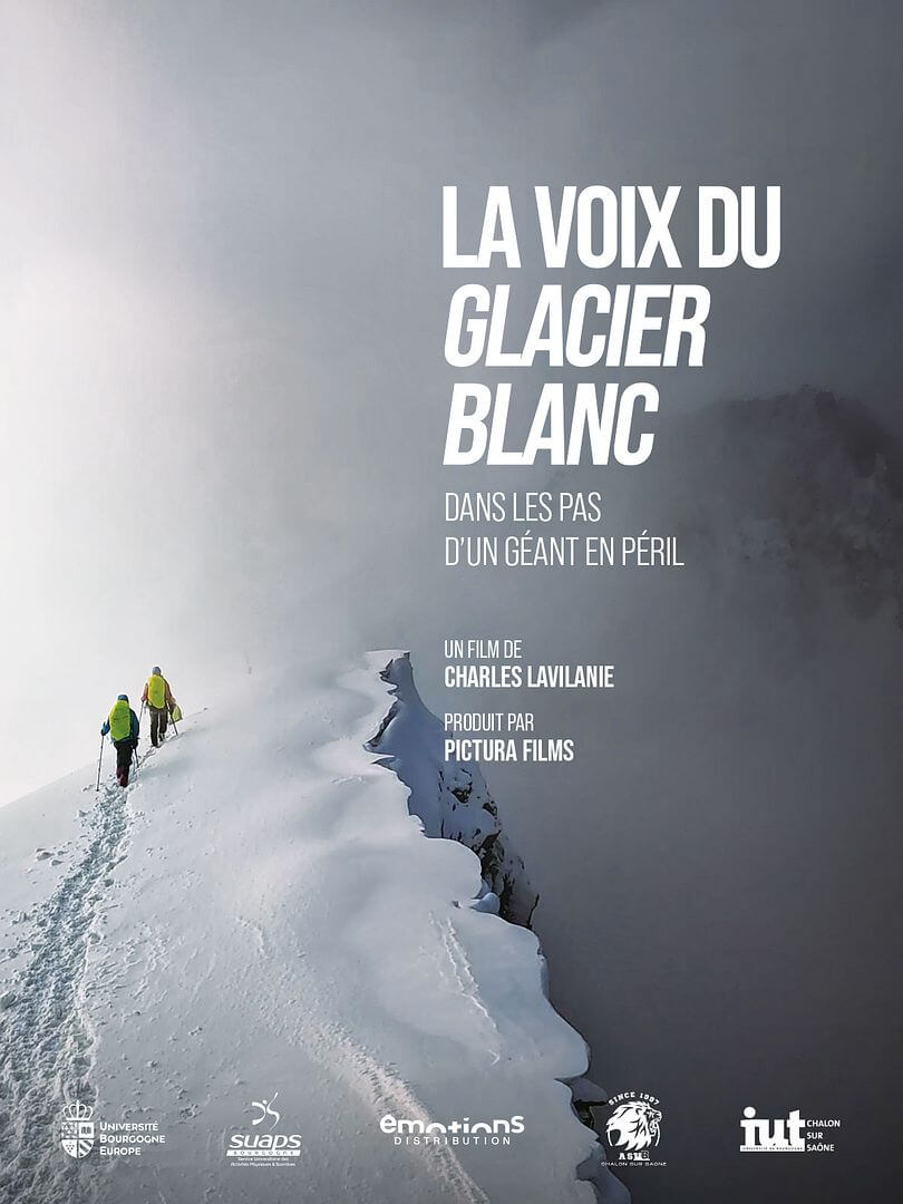 Affiche du film La Voix du Glacier Blanc (2024) de Charles Lavilanie