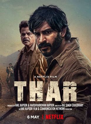 Affiche du film Thar : Les trois cibles (2022) de Raja Choudhary. Voir Thar : Les trois cibles en streaming / torrent sur meilleurs-films.fr