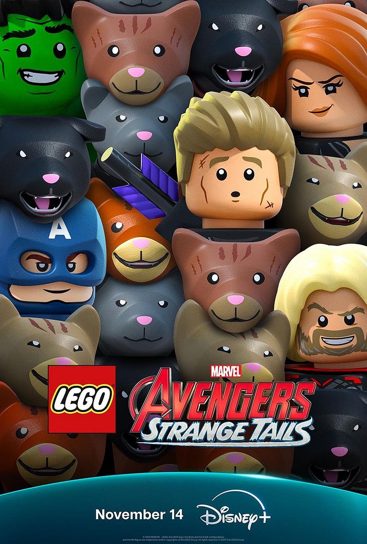 Affiche de la série LEGO Marvel Avengers : Strange Tails (2025) de . Voir LEGO Marvel Avengers : Strange Tails en streaming / torrent sur meilleurs-films.fr