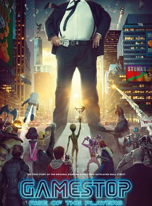 Affiche du film Gamestop: Rise of the Players (2022) de Jonah Tulis,. Voir Gamestop: Rise of the Players en streaming / torrent sur meilleurs-films.fr