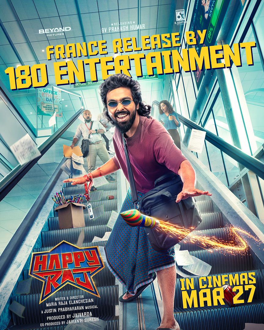 Affiche du film Happy Raj (2026) de Maria Raja Elanchezian