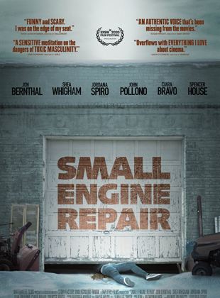 Affiche du film Small Engine Repair (2021) de John Pollono. Voir Small Engine Repair en streaming / torrent sur meilleurs-films.fr