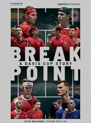 Affiche du film Break Point: A Davis Cup Story (2020) de . Voir Break Point: A Davis Cup Story en streaming / torrent sur meilleurs-films.fr