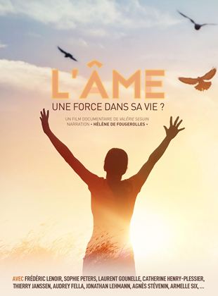 Affiche du film L’Ame : une force dans sa vie ? (2021) de Valérie Seguin Affiche du film L’Ame : une force dans sa vie ? (2021) de Valérie Seguin. Voir L’Ame : une force dans sa vie ? en streaming / torrent sur meilleurs-films.fr