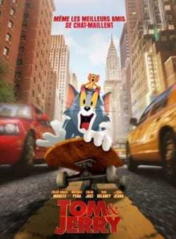 Affiche du film Tom et Jerry (2021) de Tim Story.
