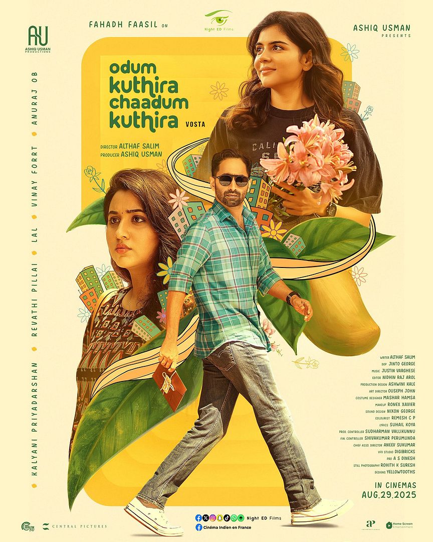 Affiche du film Odum Kuthira Chadum Kuthira (2025) de Althaf Salim