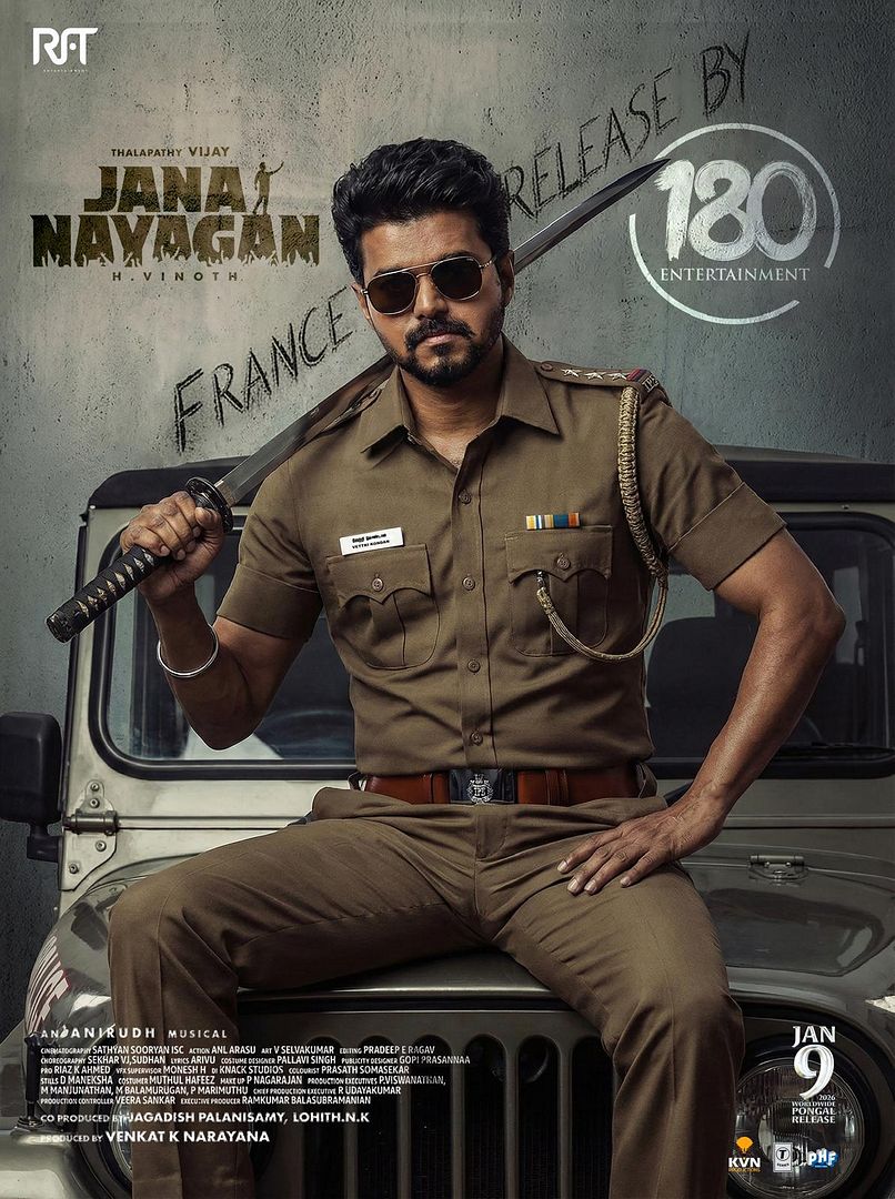 Affiche du film Jana Nayagan (2026) de H. Vinoth
