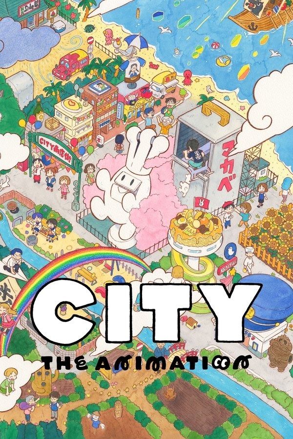 Affiche de la série CITY THE ANIMATION (2025) de Mikako Komatsu. Voir CITY THE ANIMATION en streaming / torrent sur meilleurs-films.fr