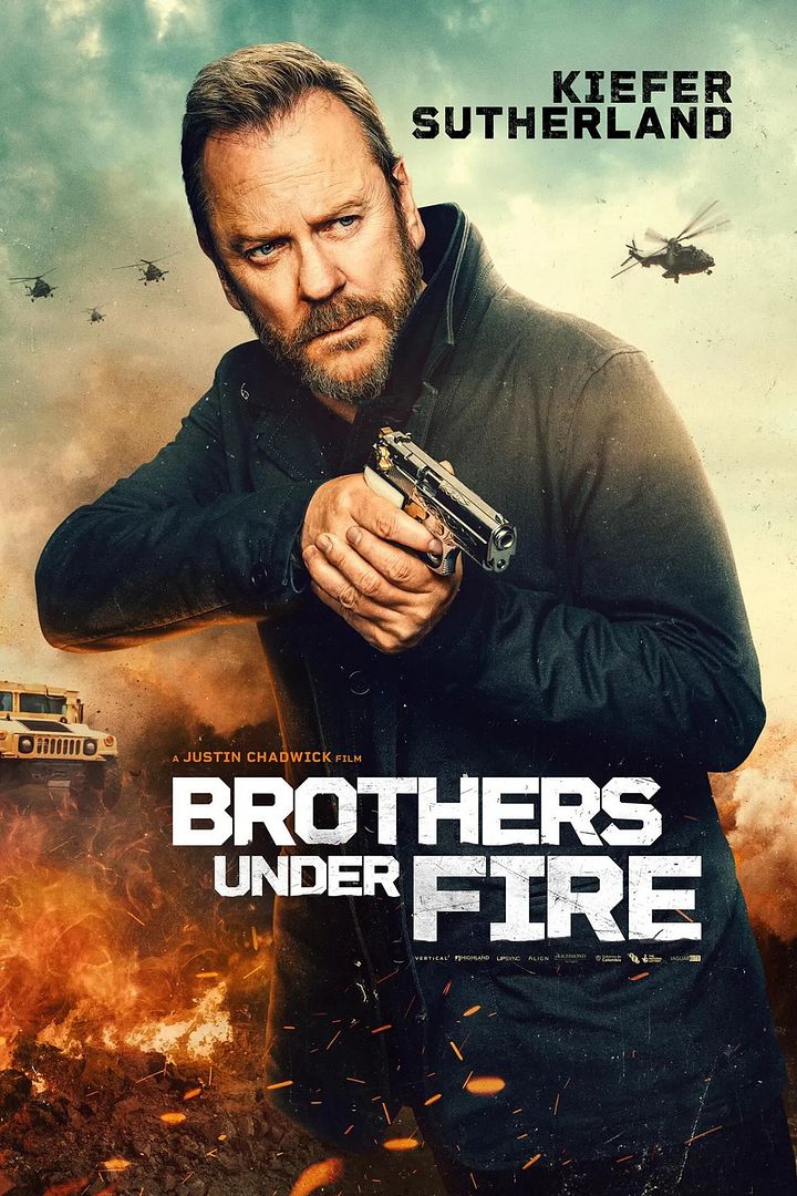 Affiche du film Brothers Under Fire (2026) de Justin Chadwick. Voir Brothers Under Fire en streaming / torrent sur meilleurs-films.fr