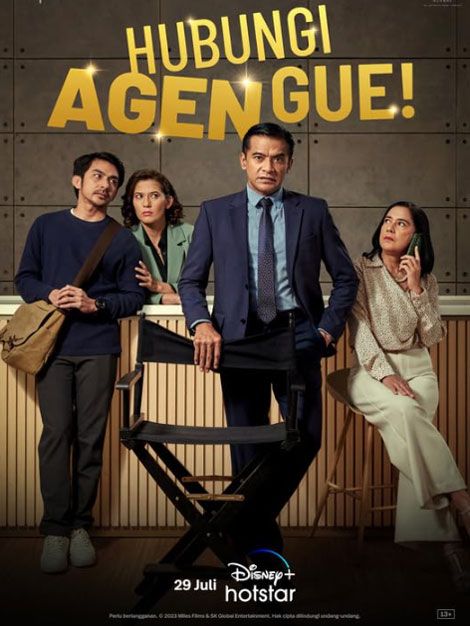 Affiche de la série Hubungi Agen Gue! (2023) de Mira Lesmana. Voir Hubungi Agen Gue! en streaming / torrent sur meilleurs-films.fr