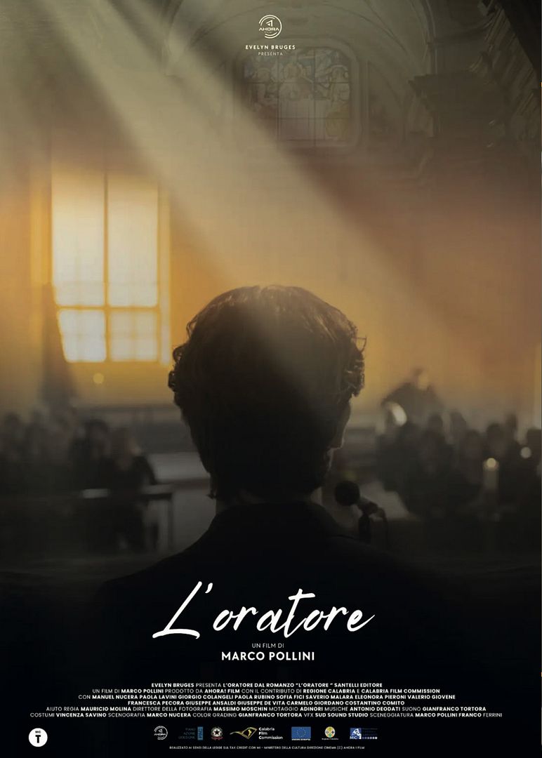 Affiche du film L&rsquo;oratore (2025) de Marco Pollini. Voir L&rsquo;oratore en streaming / torrent sur meilleurs-films.fr