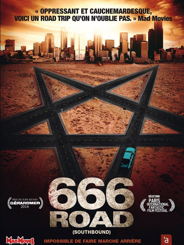 Affiche du film 666 Road (Southbound) (2015) de David Bruckner Affiche du film 666 Road (Southbound) (2015) de David Bruckner. Voir 666 Road (Southbound) en streaming / torrent sur meilleurs-films.fr