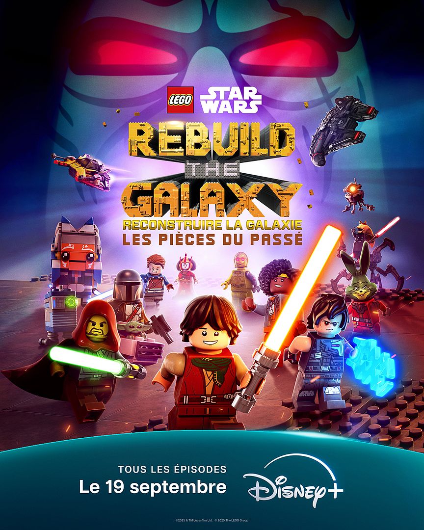 Affiche de la série LEGO Star Wars : Reconstruire la Galaxie – Les Pièces du Passé (2025) de . Voir LEGO Star Wars : Reconstruire la Galaxie – Les Pièces du Passé en streaming / torrent sur meilleurs-films.fr
