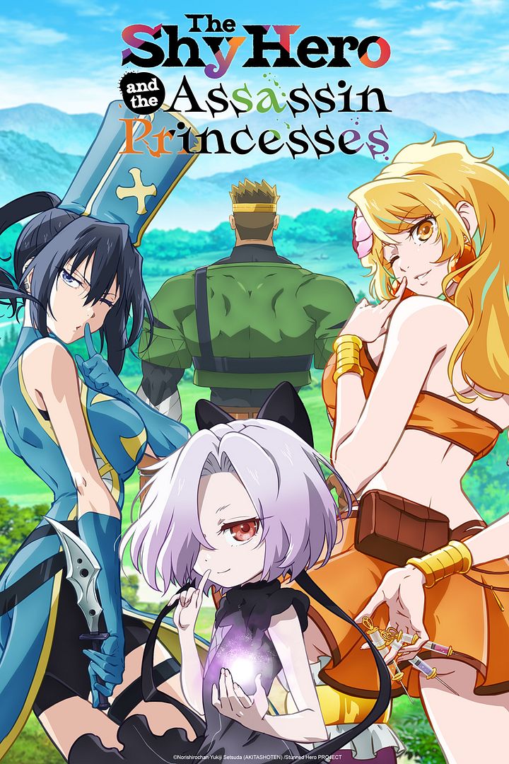Affiche de la série The Shy Hero and the Assassin Princesses (2025) de . Voir The Shy Hero and the Assassin Princesses en streaming / torrent sur meilleurs-films.fr