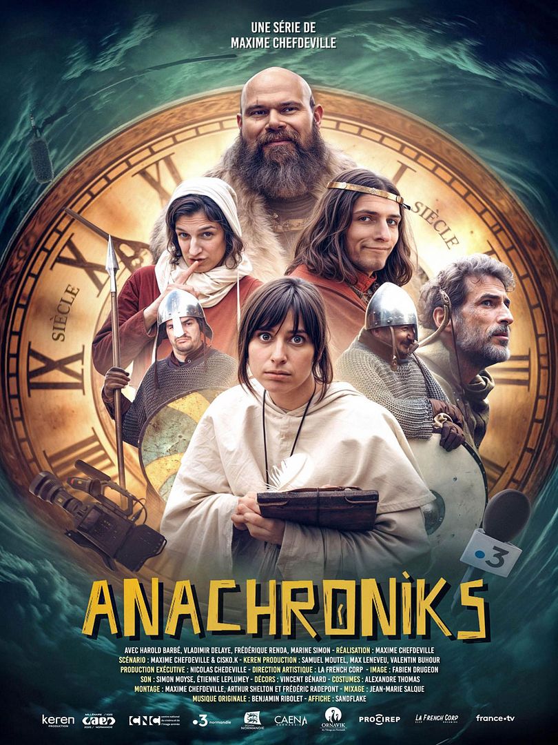 Affiche de la série Anachroniks (2025) de Maxime Chefdeville. Voir Anachroniks en streaming / torrent sur meilleurs-films.fr