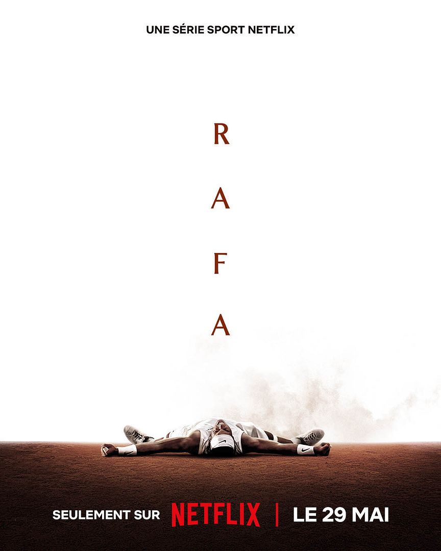 Affiche de la série Rafa (2026) de Novak Djokovic. Voir Rafa en streaming / torrent sur meilleurs-films.fr
