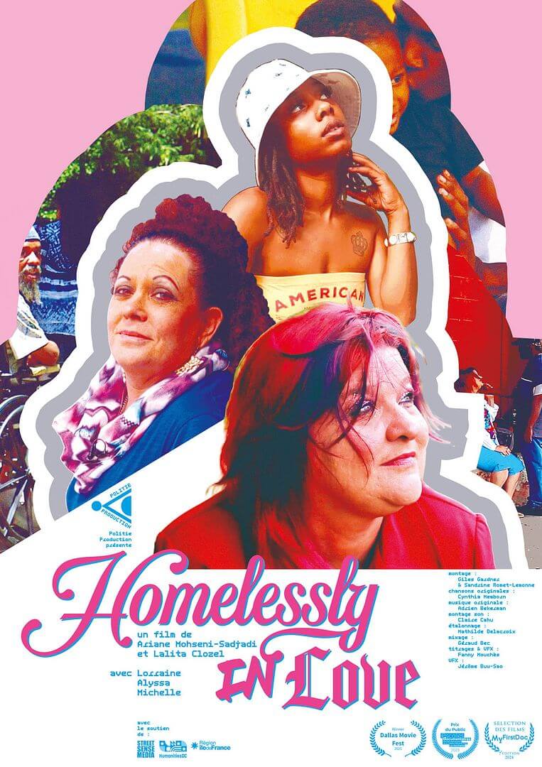 Affiche du film Homelessly in Love (2023) de Ariane Mohseni-Sadjadi