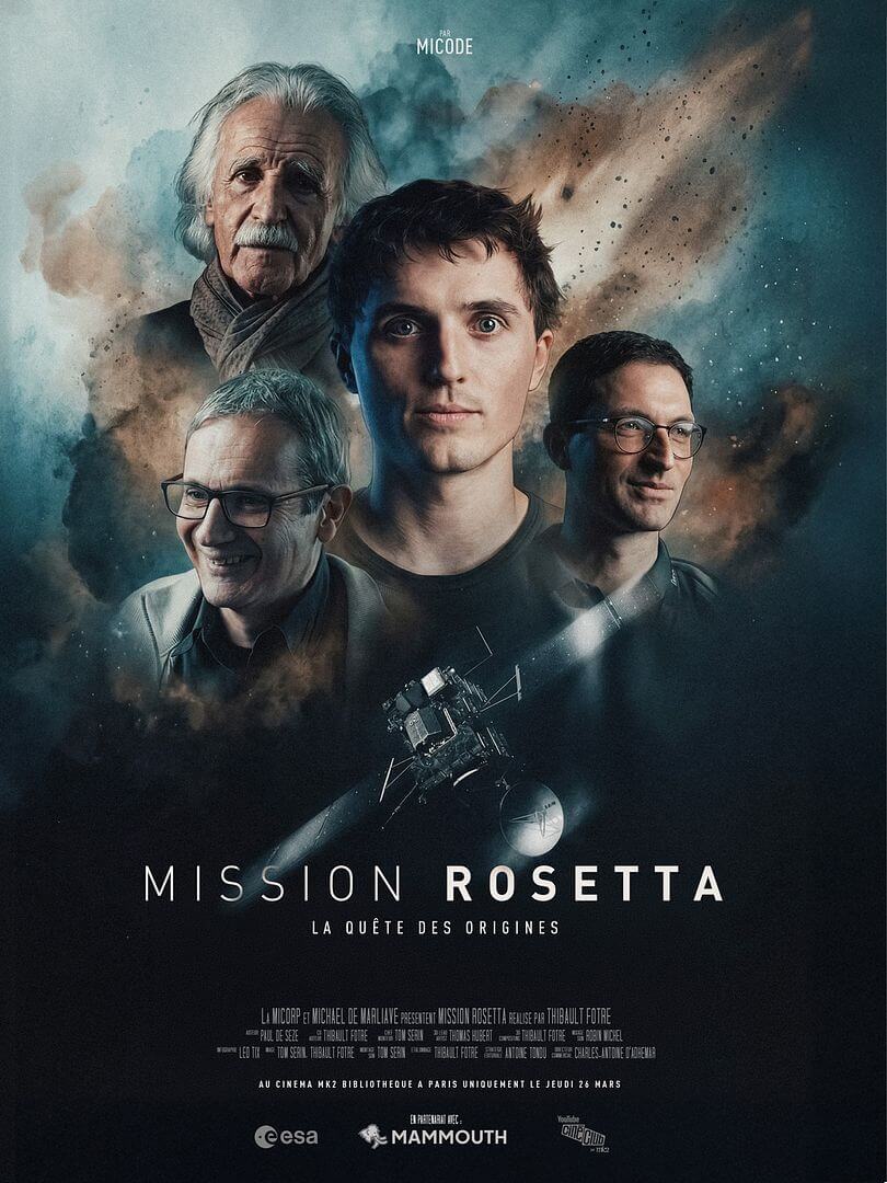 Affiche du film Mission Rosetta - La quête des origines (2026) de Micode