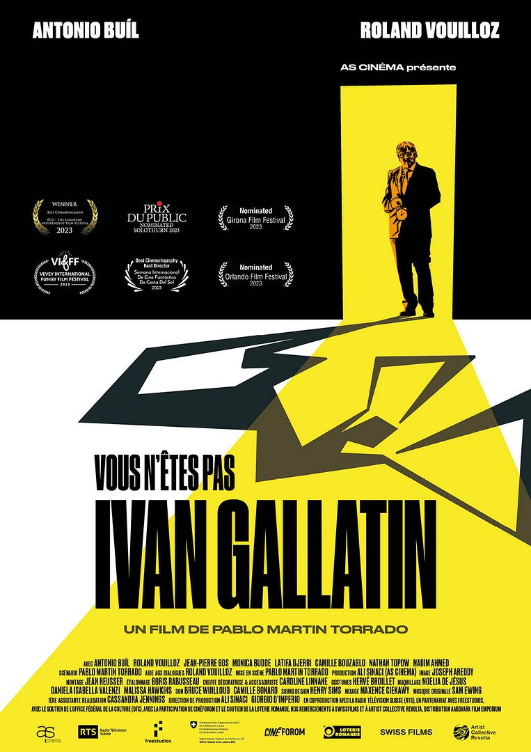 Affiche du film Vous n’êtes pas Ivan Gallatin (2023) de Pablo Martín Torrado