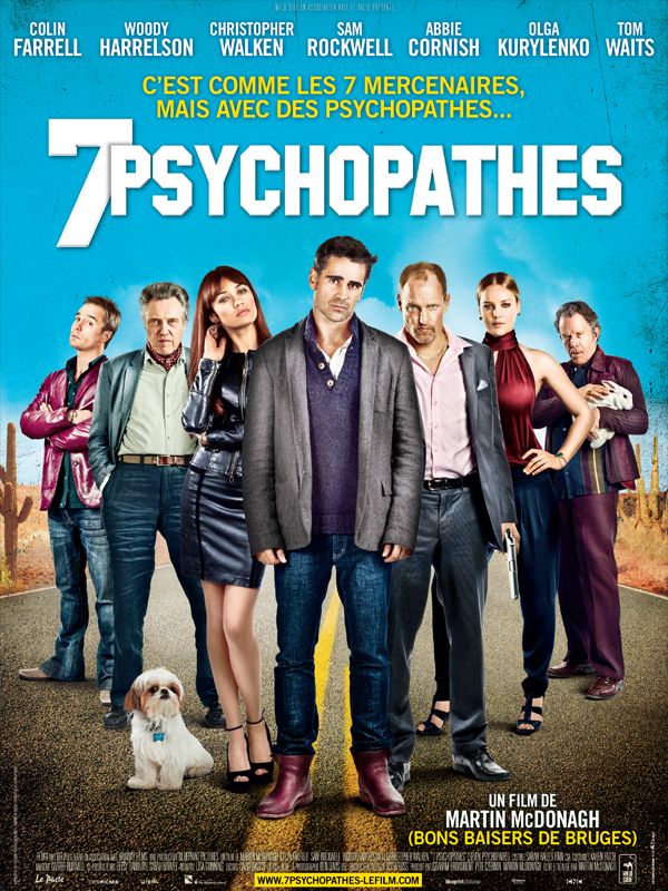 Affiche du film 7 Psychopathes (2012) de Martin McDonagh Affiche du film 7 Psychopathes (2012) de Martin McDonagh. Voir 7 Psychopathes en streaming / torrent sur meilleurs-films.fr