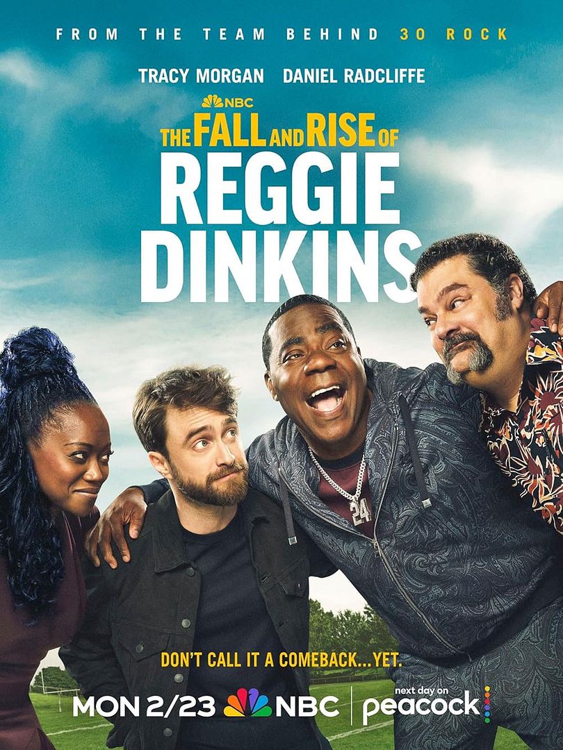Affiche de la série The Fall And Rise Of Reggie Dinkins (2026) de Tina Fey. Voir The Fall And Rise Of Reggie Dinkins en streaming / torrent sur meilleurs-films.fr