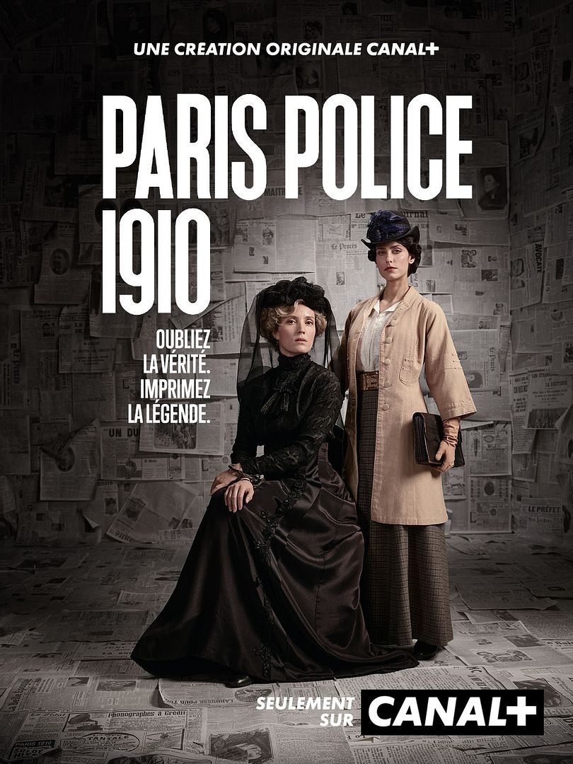 Affiche de la série Paris Police 1910 (2026) de Fabien Nury. Voir Paris Police 1910 en streaming / torrent sur meilleurs-films.fr