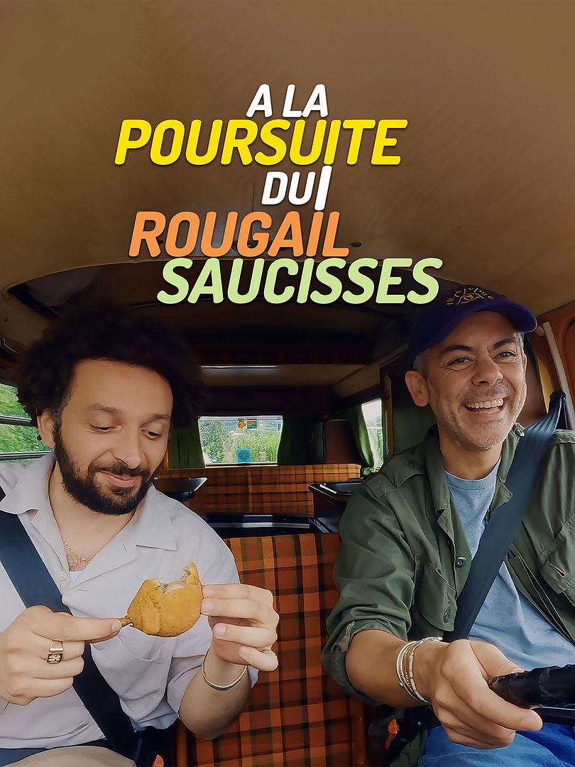 Affiche de la série À La Poursuite du Rougail Saucisses (2025) de Sébastien Folin Affiche de la série À La Poursuite du Rougail Saucisses (2025) de Sébastien Folin. Voir À La Poursuite du Rougail Saucisses en streaming / torrent sur meilleurs-films.fr